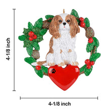 Load image into Gallery viewer, Customize Gift Christmas Pet Ornament King Charles Spaniel
