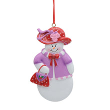Load image into Gallery viewer, Maxora Personalized Christmas Gift Customized Christmas Decoration Ornament Snow Ladies
