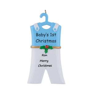 Maxora Personalized Ornament Baby Suit