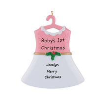 Load image into Gallery viewer, Maxora Christmas Baby Girl Gift Personalized Ornament Baby Girl Suit
