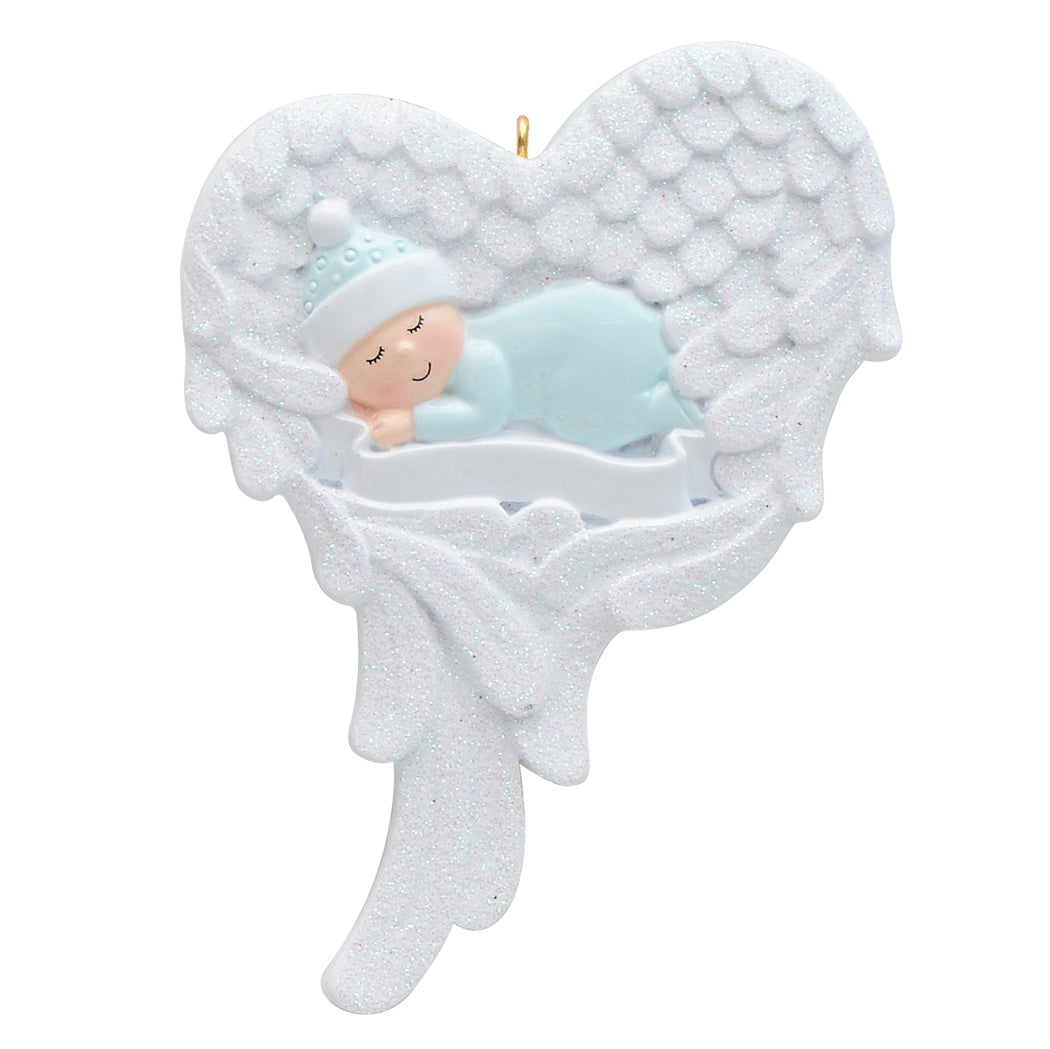 Maxora Personalized Ornament Baby Memorial Boy/Girl