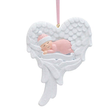 Load image into Gallery viewer, Maxora Personalized Baby&#39;s Ornament Gift Baby Memorial Boy/Girl

