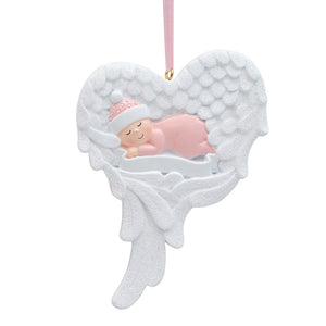 Maxora Personalized Ornament Baby Memorial Boy/Girl