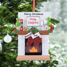Load image into Gallery viewer, Personalized Gift for Family 2 Christmas Decoration Ornament Fireplace Stockings
