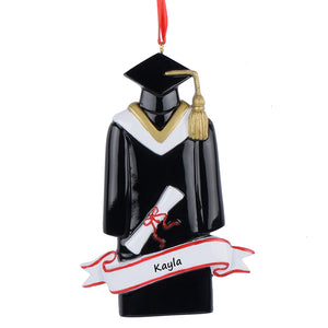 Personalized Gift Christmas Decoration Ornament Graduate