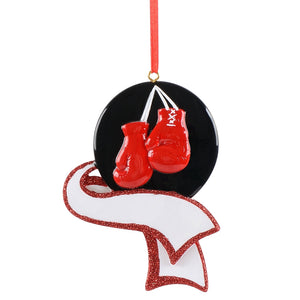 Personalized Christmas Sport Ornament Boxing