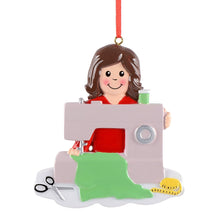 Load image into Gallery viewer, Personalized Christmas Ornament Sewing
