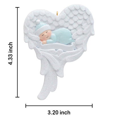 Personalized Baby Boy Memorial Ornament