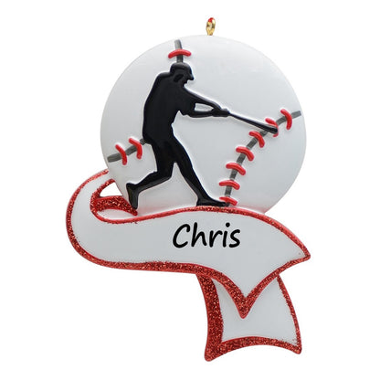 Personalized Baseball Ornament
