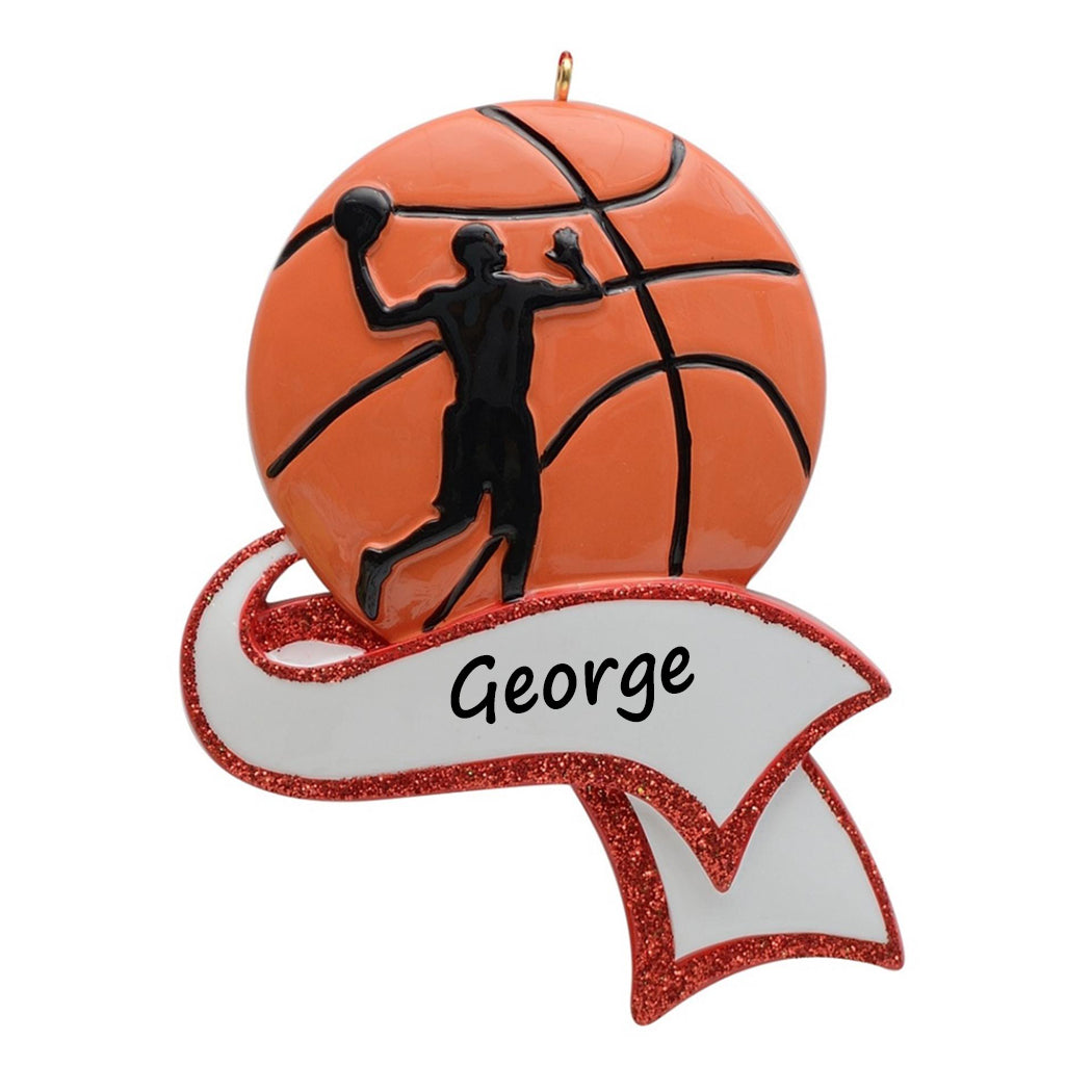 Personalized Basketball Ornament