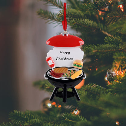 Personalized BBQ Grill Ornament