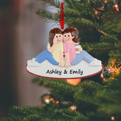Personalized Best Friends and Sisters Ornament