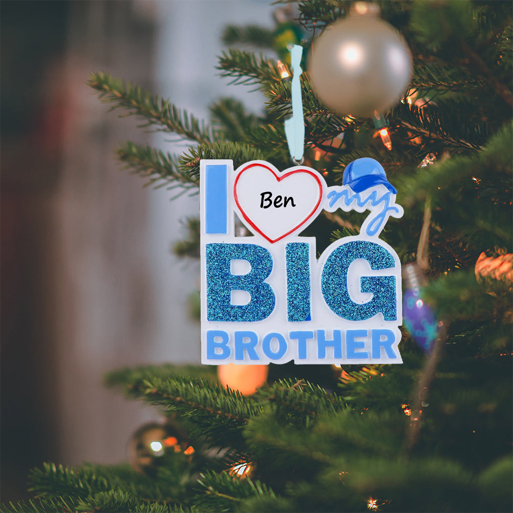 Personalized Big Brother Ornament