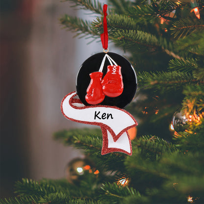 Personalized Boxing Gloves Ornament