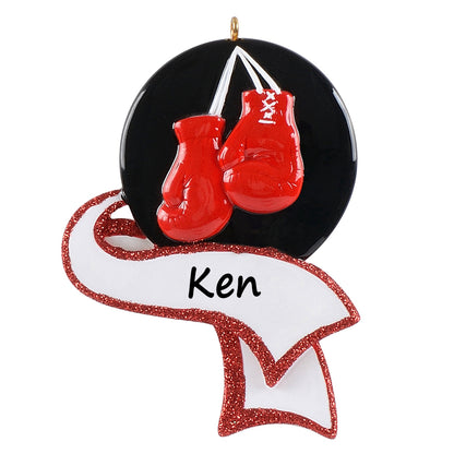 Personalized Boxing Gloves Ornament