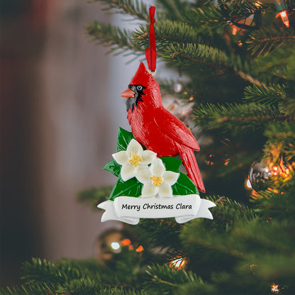 Personalized Cardinal Ornament