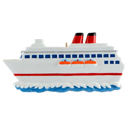 Personalized Cruise Ship Christmas Ornament