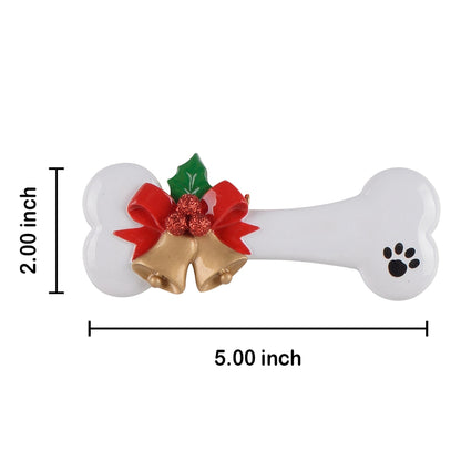 Personalized Dog Bone Christmas Ornament