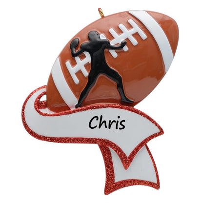 Personalized Football Ornament