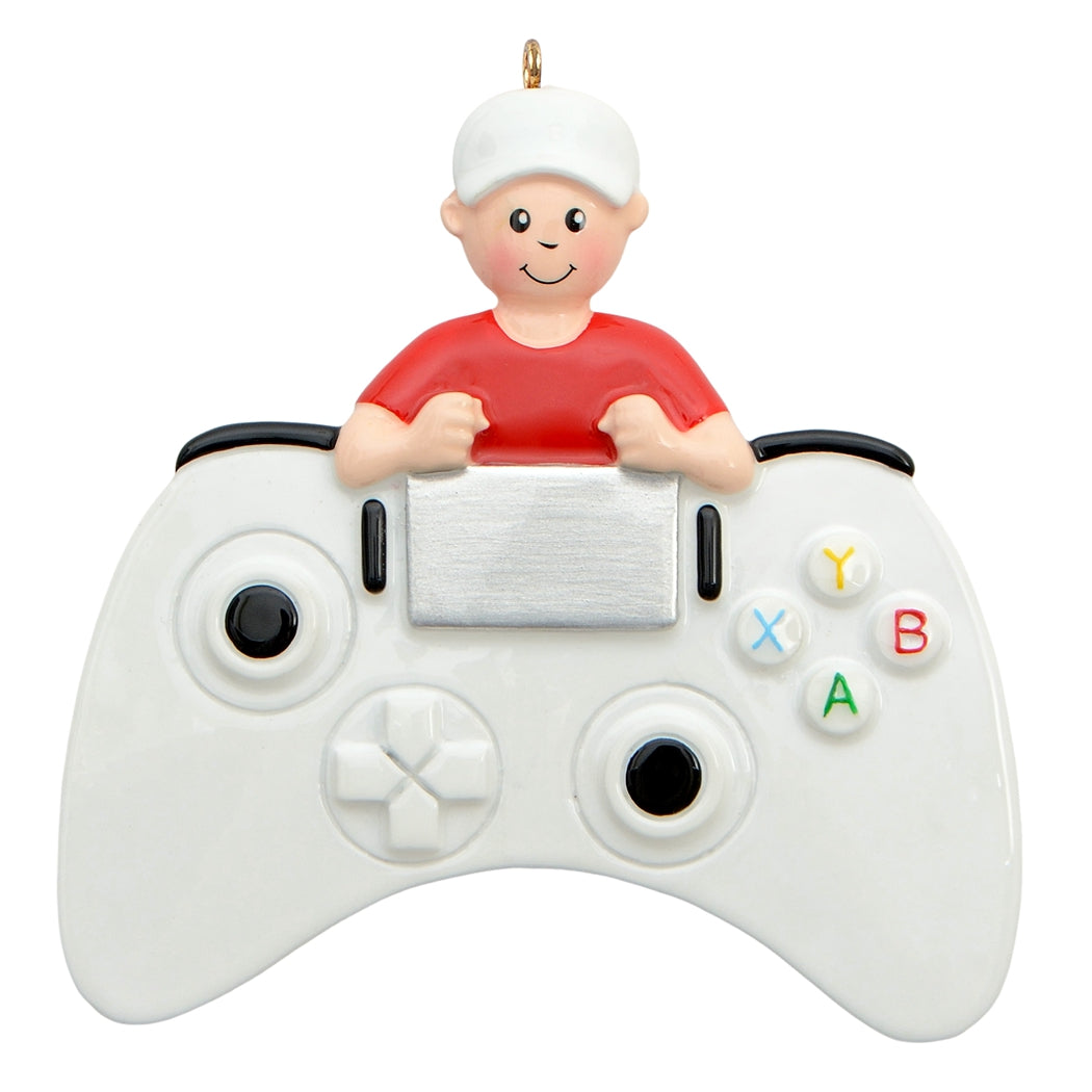 Personalized Gamer Christmas Ornament Video Game Controller Gift