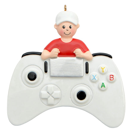 Personalized Gamer Christmas Ornament Video Game Controller Gift