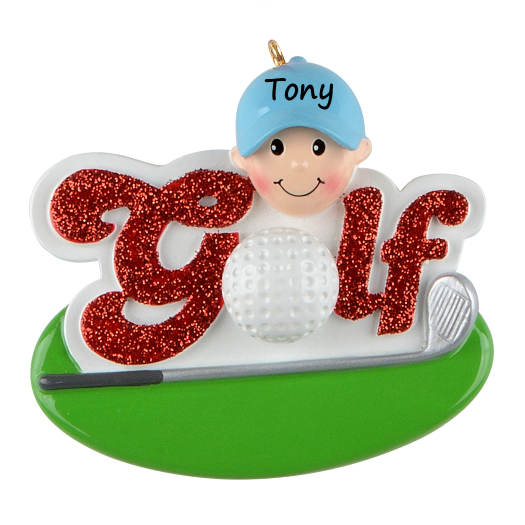 Personalized Golf Friend Ornament