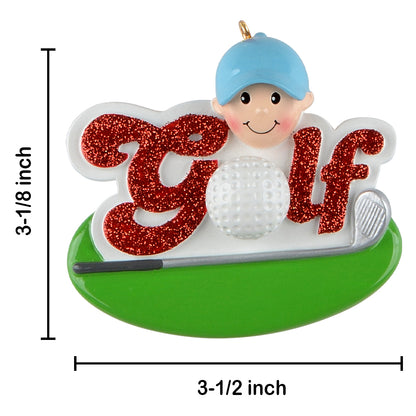 Personalized Golf Friend Ornament