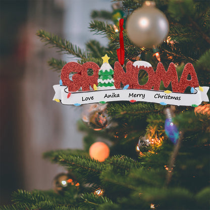 Personalized Grandma Christmas Ornament