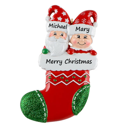 Personalized Grandparents Christmas Ornament