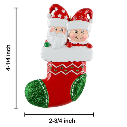 Personalized Grandparents Christmas Ornament
