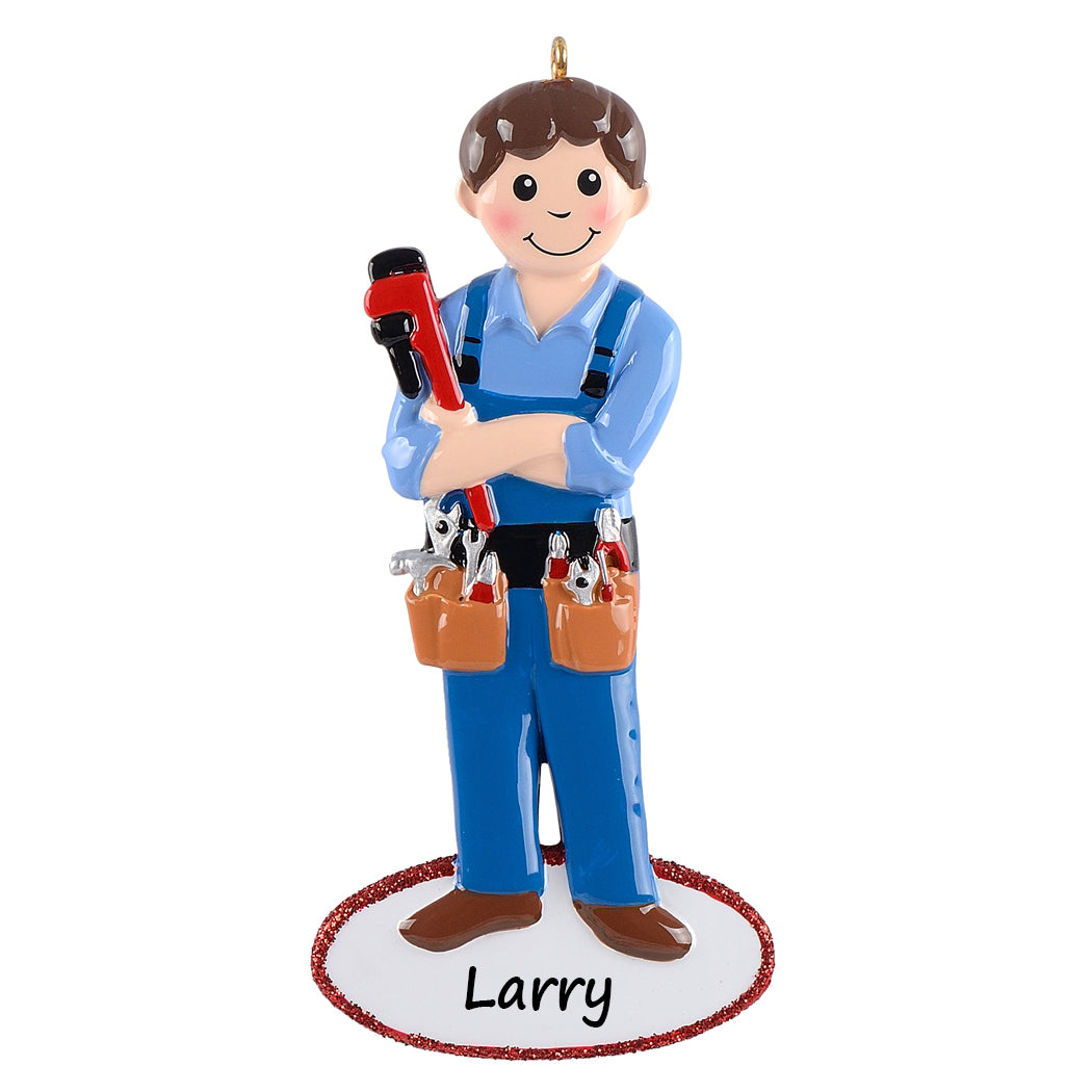 Personalized Handyman Ornament
