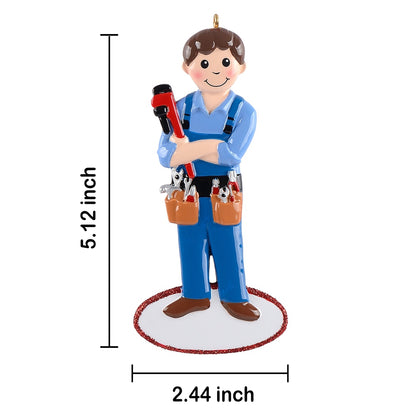 Personalized Handyman Ornament