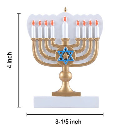 Personalized Menorah Ornament
