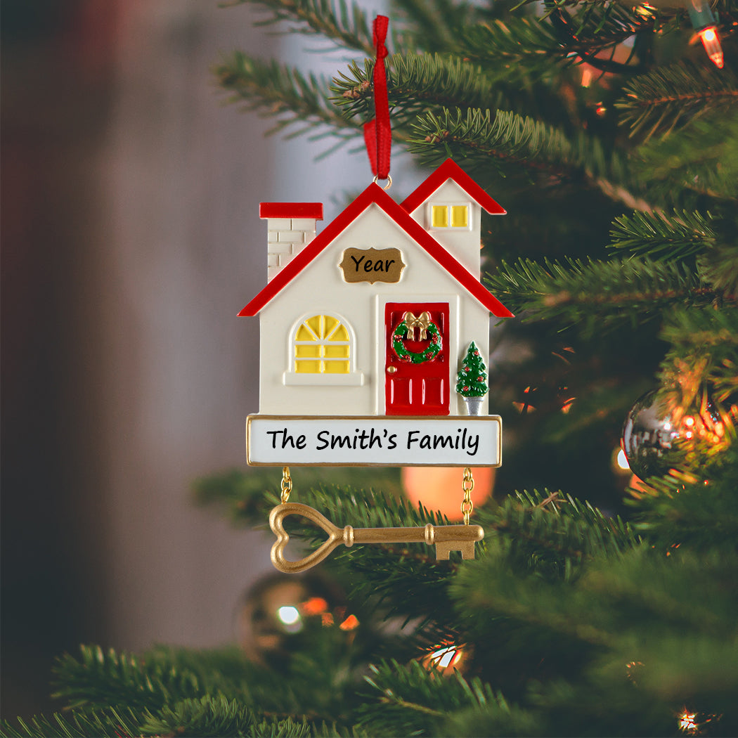 Personalized New Home Ornament