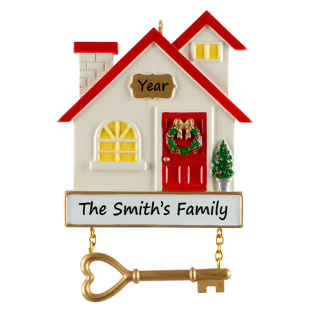 Personalized New Home Ornament