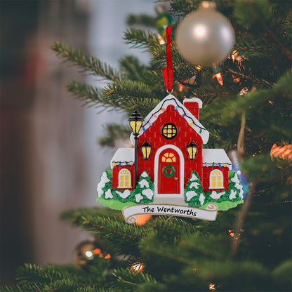 Personalized New House Christmas Ornament