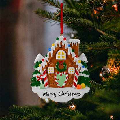 Personalized Our Sweet Home Gingerbread House Ornament
