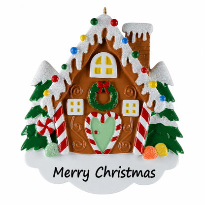 Personalized Our Sweet Home Gingerbread House Ornament