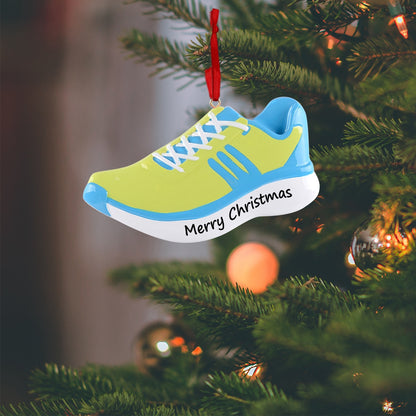 Personalized Running Shoe Ornament