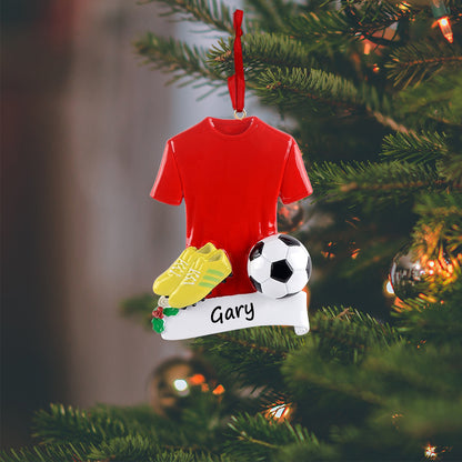 Personalized Soccer Uniform Ornament