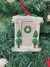 Load and play video in Gallery viewer, Christmas Gift Personalized Ornament for Our New Home Red Door

