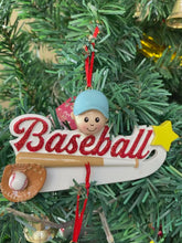 Load and play video in Gallery viewer, Personalized Christmas Gift for Baseball Sport Team and Baseball Player
