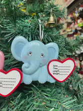 Load and play video in Gallery viewer, Maxora Personalized Ornament Baby Elephant
