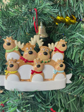 Load and play video in Gallery viewer, 2023 Customized Christmas Gift Family Ornament Reindeer Family 2
