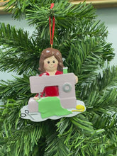 Load and play video in Gallery viewer, Personalized Christmas Ornament Sewing
