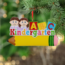 Load image into Gallery viewer, Personalized Christmas Ornament Kindergarten Babies
