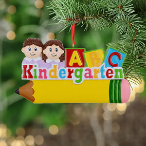 Personalized Christmas Gift Customize Ornament Kindergarten Babies