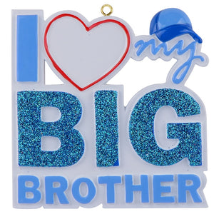 Personalized Christmas Ornament BIG BROTHER/SISTER