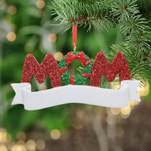 Load image into Gallery viewer, Personalized Christmas Ornament MOM/DAD
