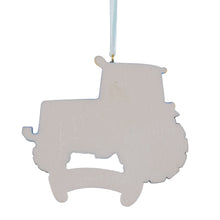 Load image into Gallery viewer, Christmas Personalized Ornaments Occupation Ornament Tractor Blue
